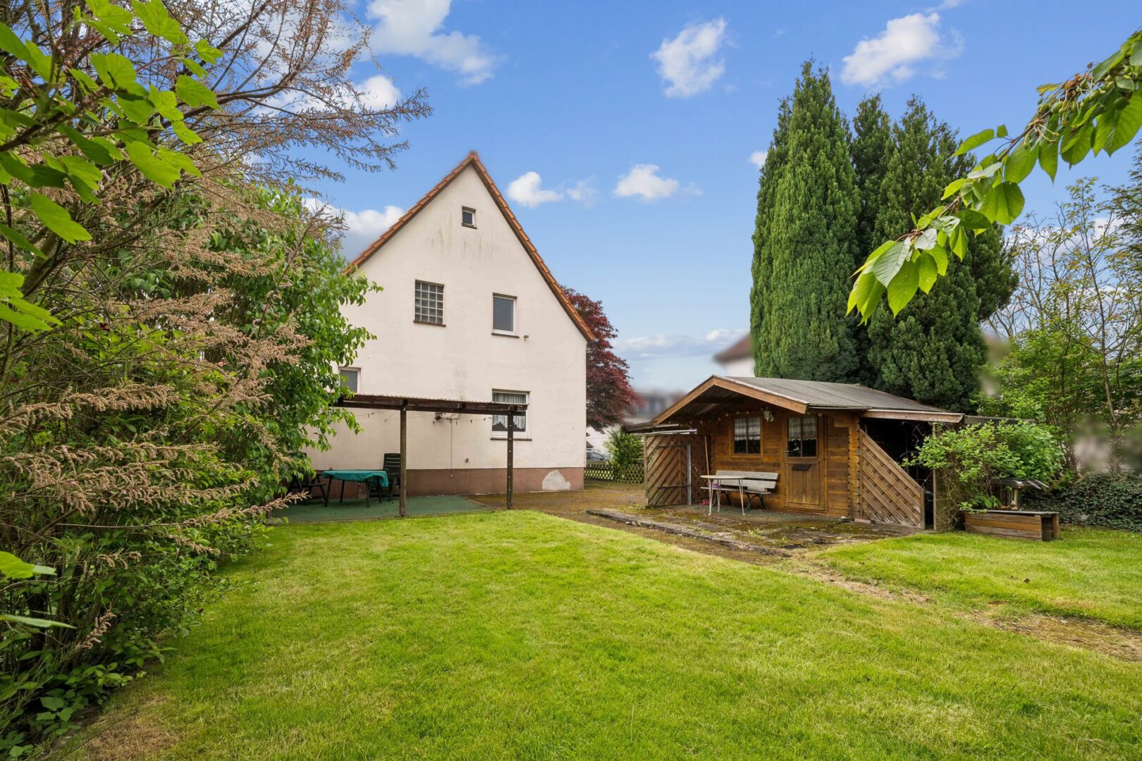 Haus-Rückseite