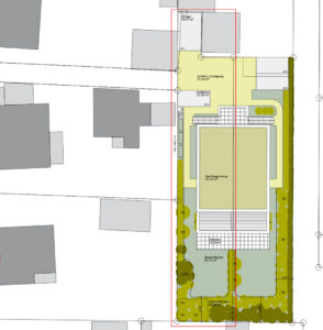 Freiflächenplan (beispielhaft)